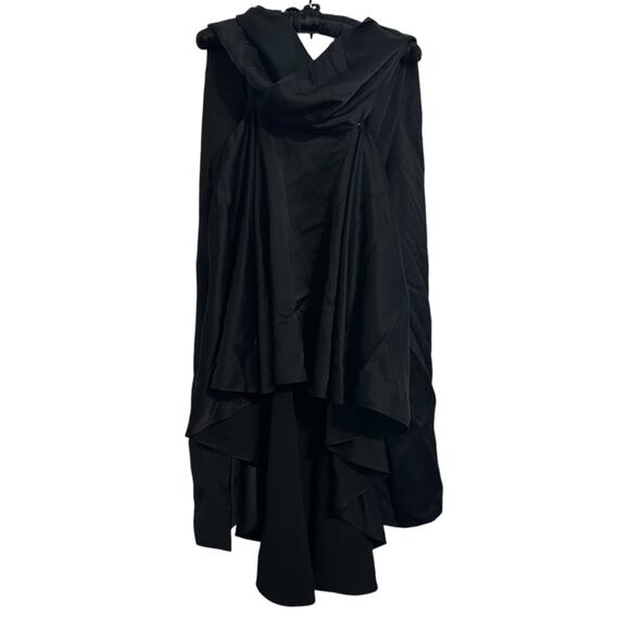 The Row Cobsen Multi Way Folded Wrap Top Black size US 2 - Picture 16 of 16